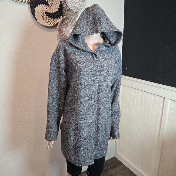 Pure Jill  Jacket Size Medium  Snap Button Long Sleeve Whit Pockets - Picture 11 of 15